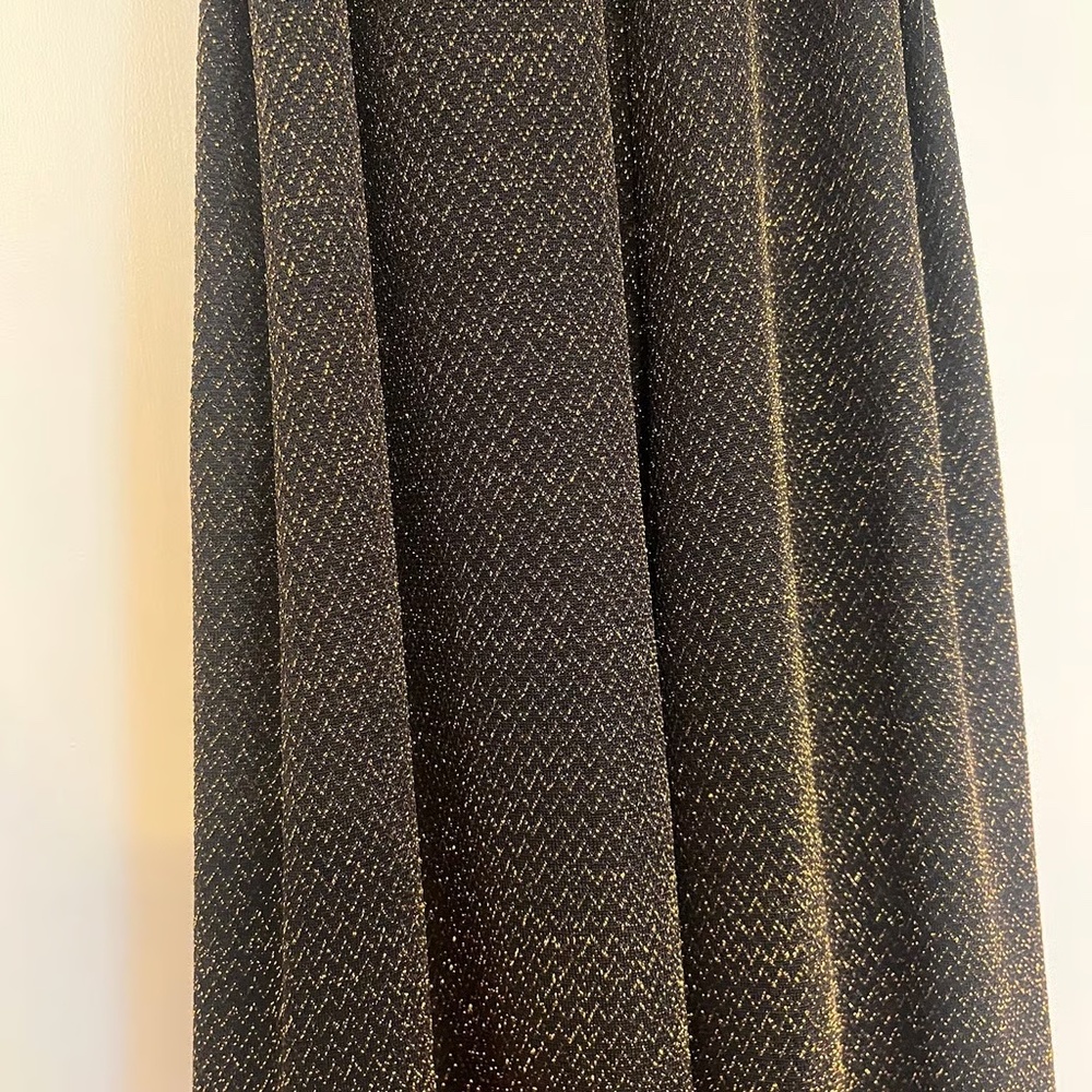 Reformation Koda Jumpsuit Gold Sparkle XS - Picture 8 of 10